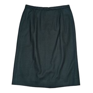 Vintage Pendleton Wool Midi Pencil Skirt | Size 14 32" Waist | Pockets Fall